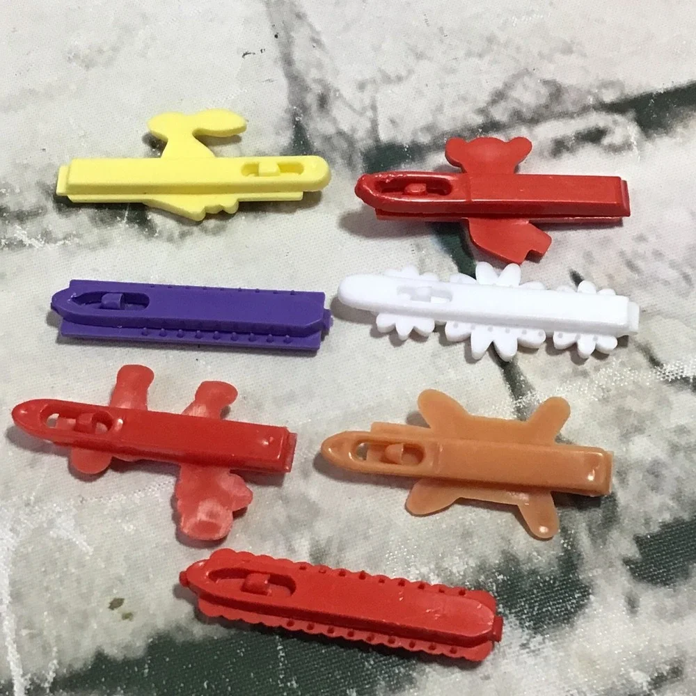 Vintage‎ Goody Plastic Barrettes Clips Girls Lot of 7